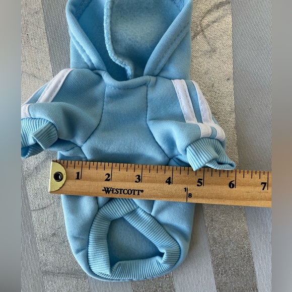 Dog Hoodie Sweater Blue Puppy XS - Picture 4 of 4